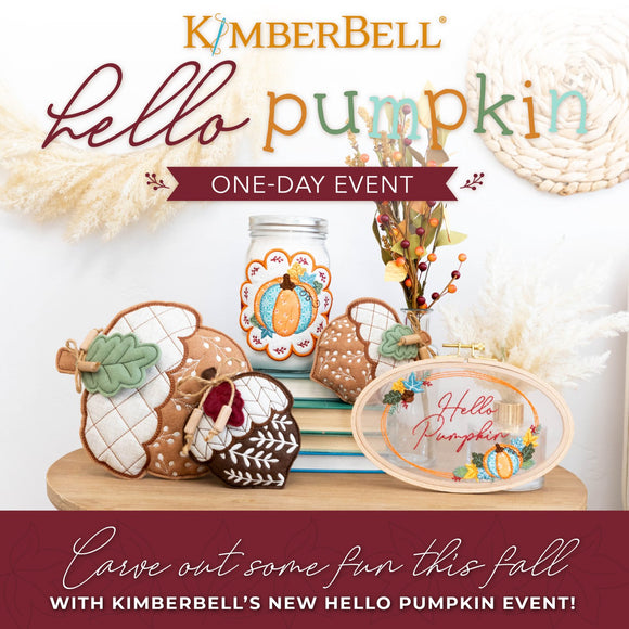 Hello Pumpkin (Kimberbell One Day Event)